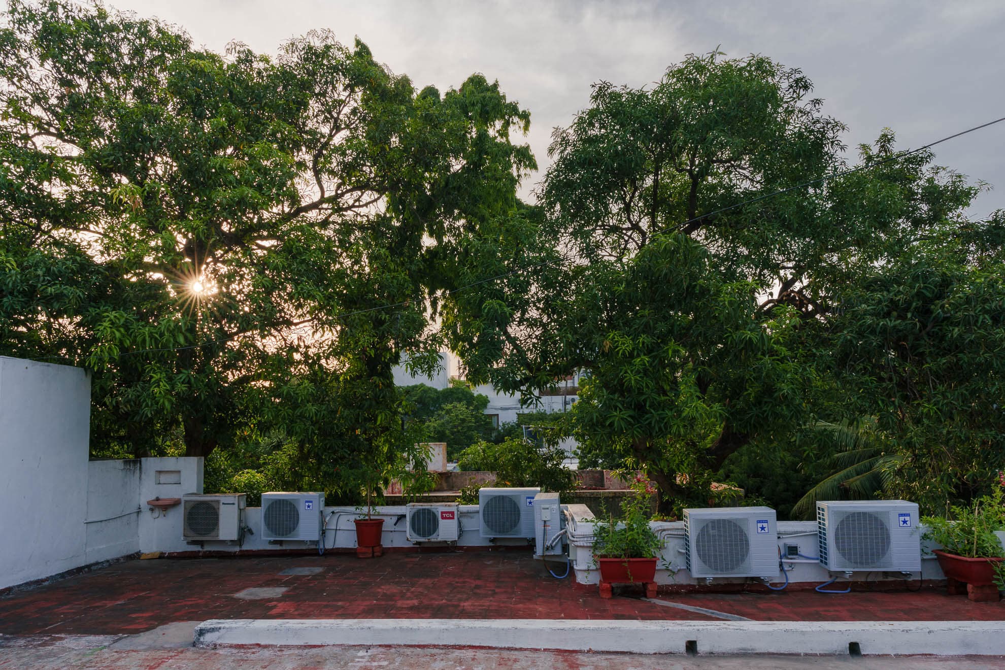 My Bungalow Heritage Event Space Chennai - Terrace View
